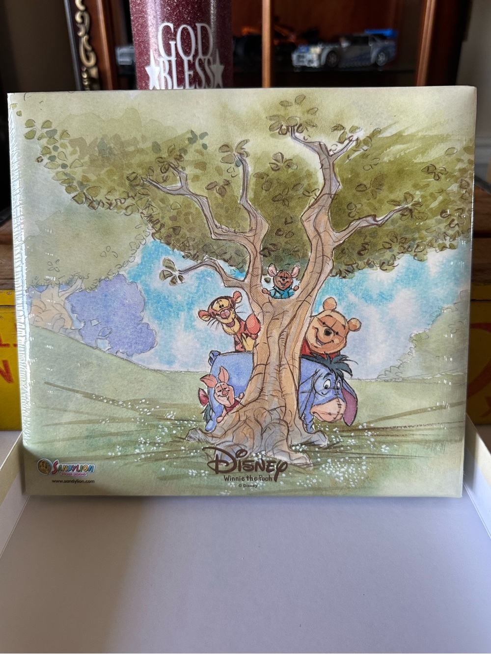 DISNEY'S WINNIE THE POOH SCRAPBOOK PHOTO ALBUM - New in Plastic- 8 x 8 - Picture 5 of 8